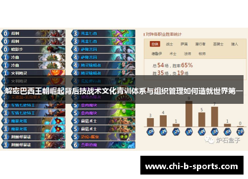 解密巴西王朝崛起背后技战术文化青训体系与组织管理如何造就世界第一